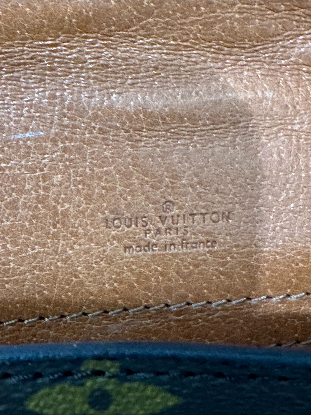 Louis Vuitton Vintage Chantilly PM Monogram Crossbody Saddle Bag France COA - Picture 14 of 15
